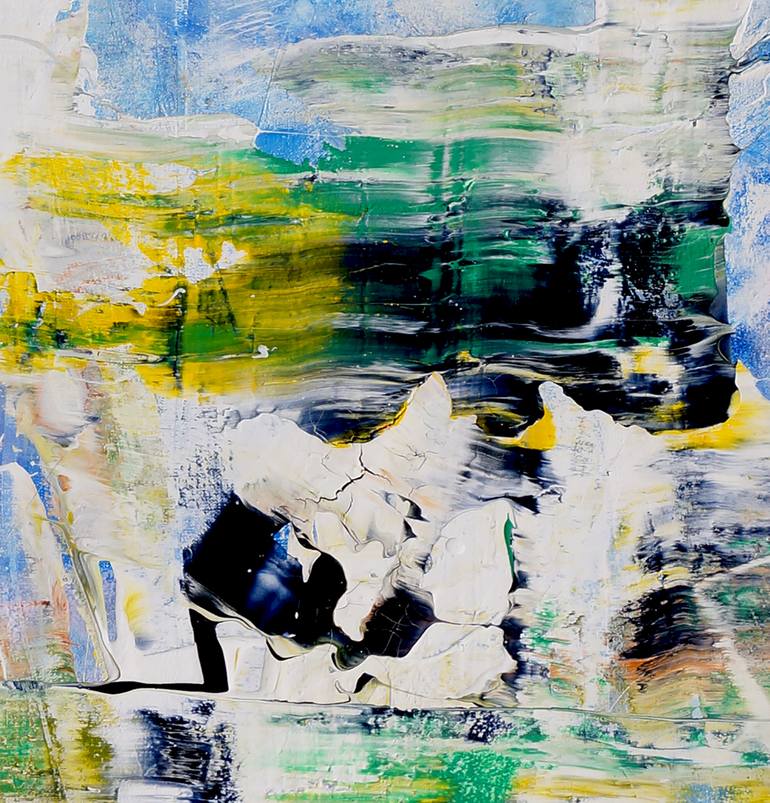 Original Abstract Expressionism Abstract Painting by Dmitri Matkovsky