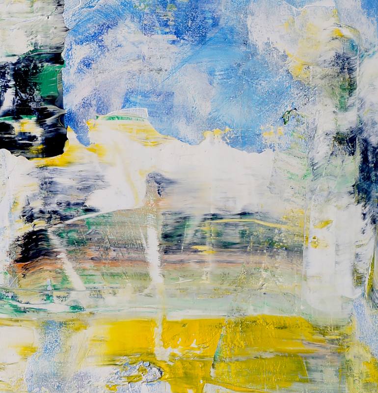 Original Abstract Expressionism Abstract Painting by Dmitri Matkovsky