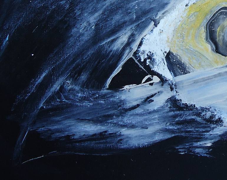 Original Abstract Expressionism Abstract Painting by Dmitri Matkovsky