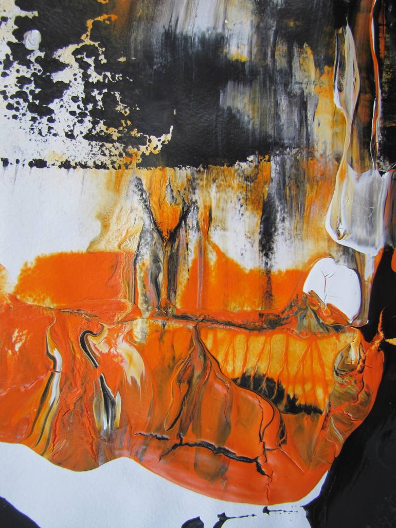 Original Abstract Expressionism Abstract Painting by Dmitri Matkovsky