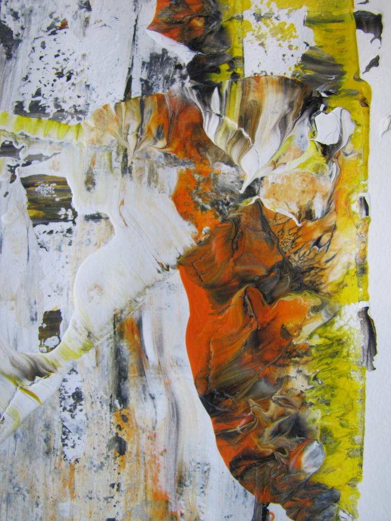 Original Abstract Expressionism Abstract Painting by Dmitri Matkovsky
