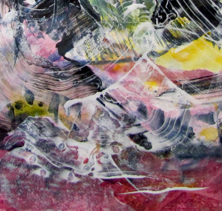 Original Abstract Expressionism Abstract Painting by Dmitri Matkovsky