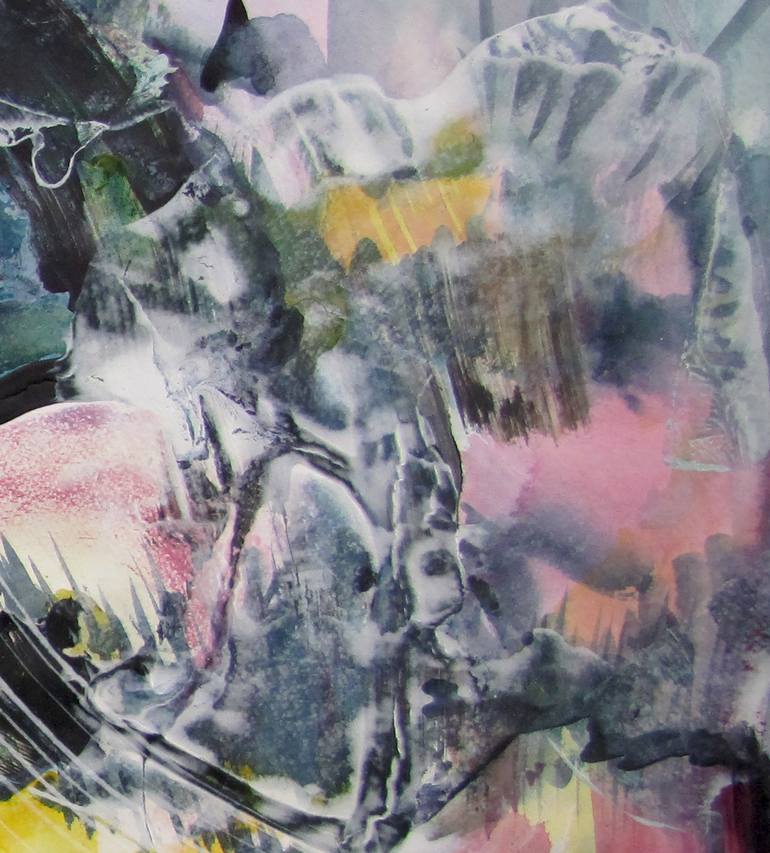 Original Abstract Expressionism Abstract Painting by Dmitri Matkovsky