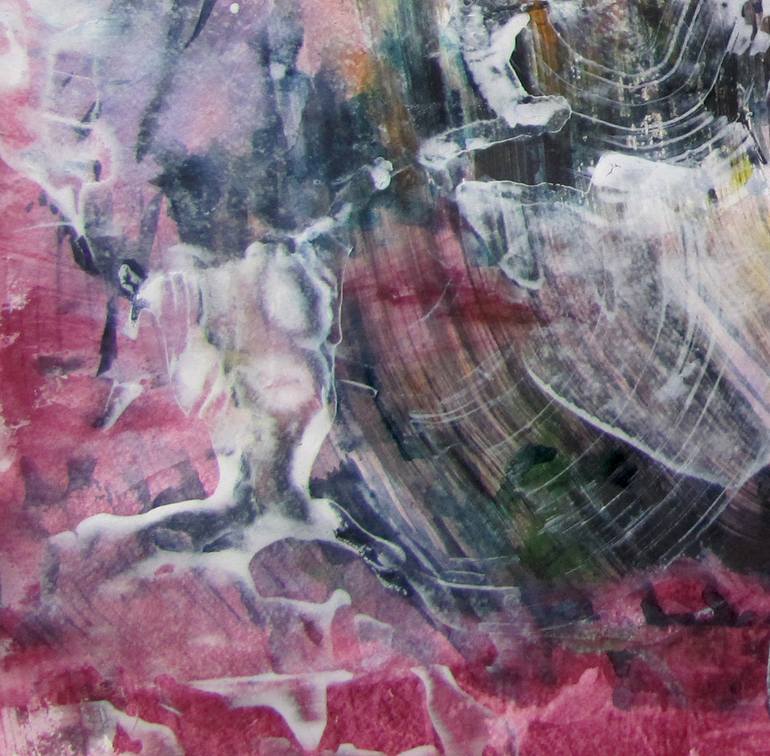 Original Abstract Expressionism Abstract Painting by Dmitri Matkovsky