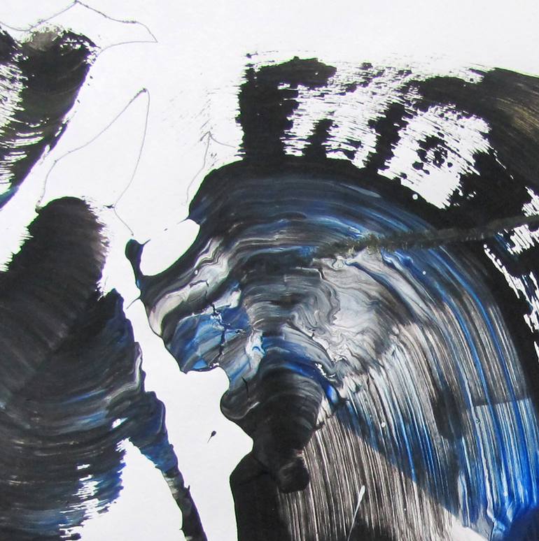 Original Abstract Expressionism Abstract Painting by Dmitri Matkovsky
