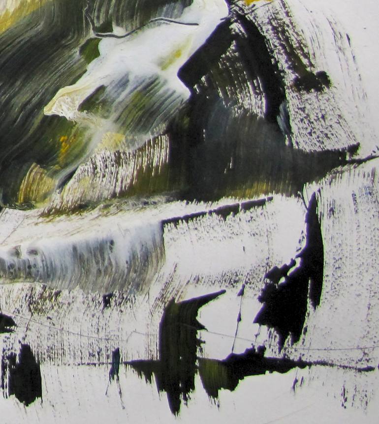 Original Abstract Expressionism Abstract Painting by Dmitri Matkovsky