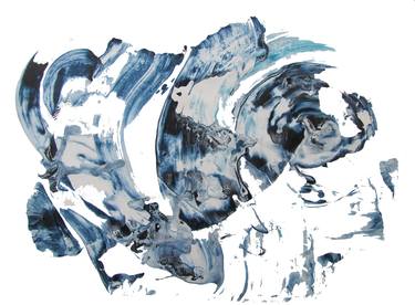 Ice-Twist Collection, Abstract Original painting thumb