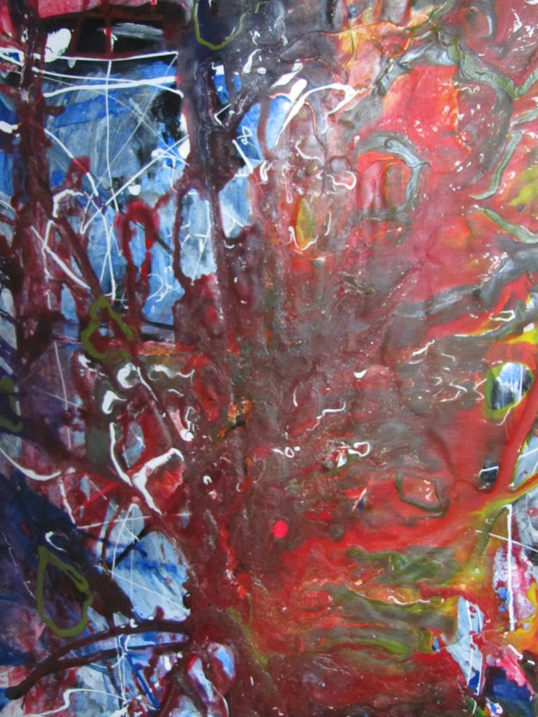 Original Abstract Painting by Dmitri Matkovsky