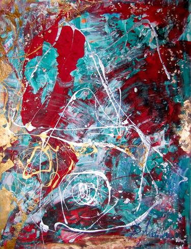 Original Abstract Expressionism Abstract Paintings by Dmitri Matkovsky