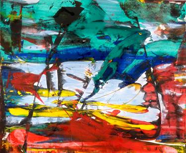 Original Abstract Expressionism Abstract Paintings by Dmitri Matkovsky