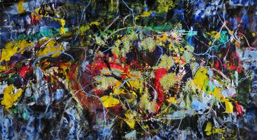 Original Abstract Expressionism Abstract Paintings by Dmitri Matkovsky