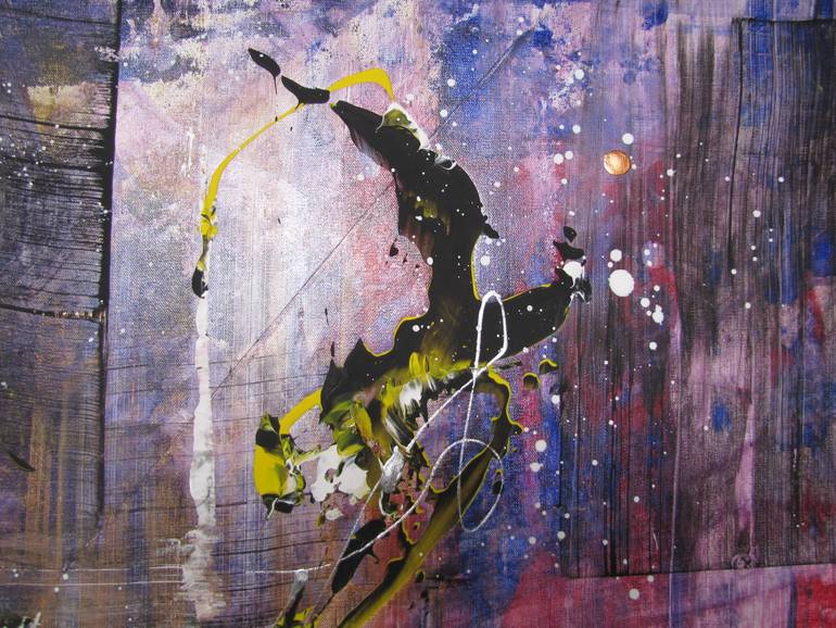 Original Abstract Expressionism Abstract Painting by Dmitri Matkovsky