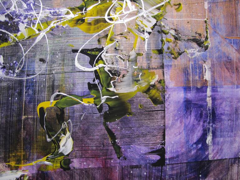 Original Abstract Expressionism Abstract Painting by Dmitri Matkovsky
