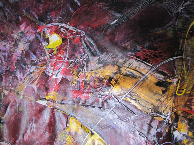 Original Abstract Expressionism Abstract Painting by Dmitri Matkovsky