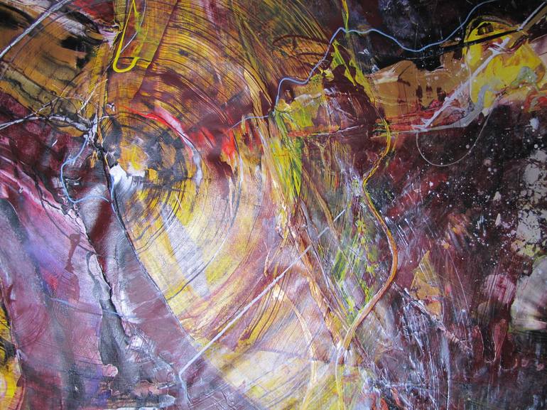 Original Abstract Painting by Dmitri Matkovsky