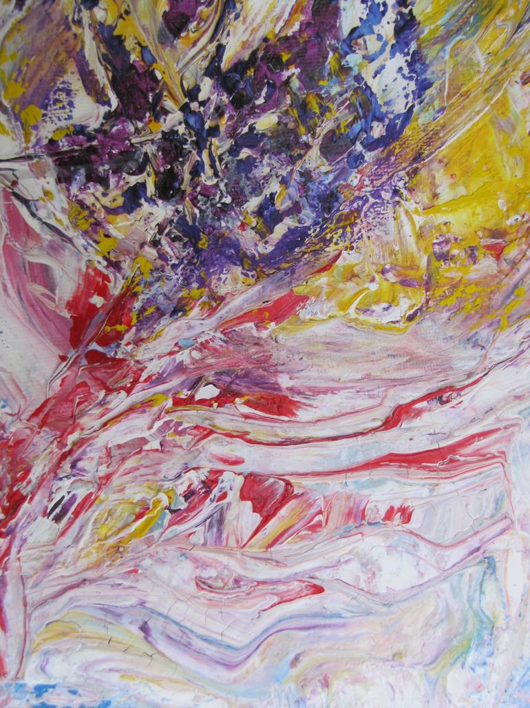 Original Abstract Expressionism Abstract Painting by Dmitri Matkovsky