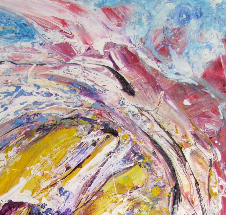 Original Abstract Expressionism Abstract Painting by Dmitri Matkovsky