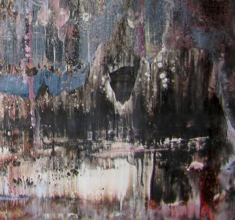 Original Abstract Expressionism Abstract Painting by Dmitri Matkovsky