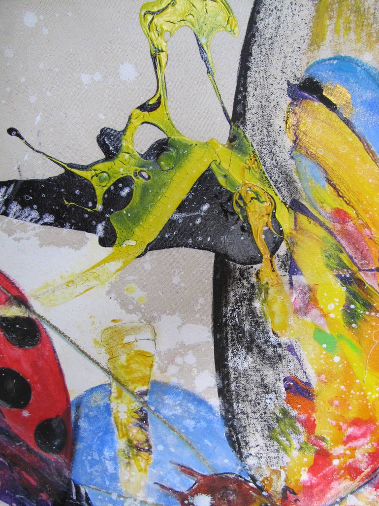 Original Abstract Nature Painting by Dmitri Matkovsky
