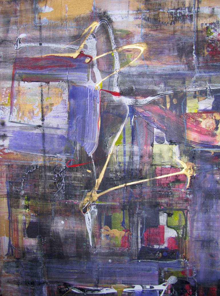 Original Abstract Painting by Dmitri Matkovsky