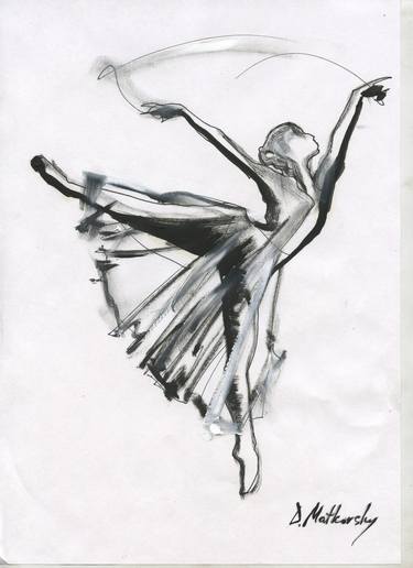 Print of Minimalism Performing Arts Paintings by Dmitri Matkovsky