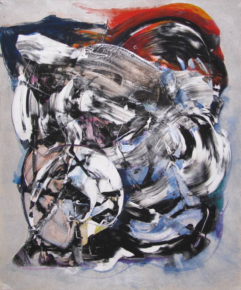 Print of Abstract Expressionism Abstract Paintings by Dmitri Matkovsky