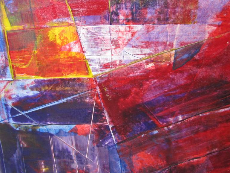 Original Abstract Expressionism Abstract Painting by Dmitri Matkovsky
