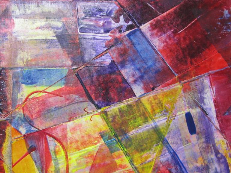 Original Abstract Expressionism Abstract Painting by Dmitri Matkovsky