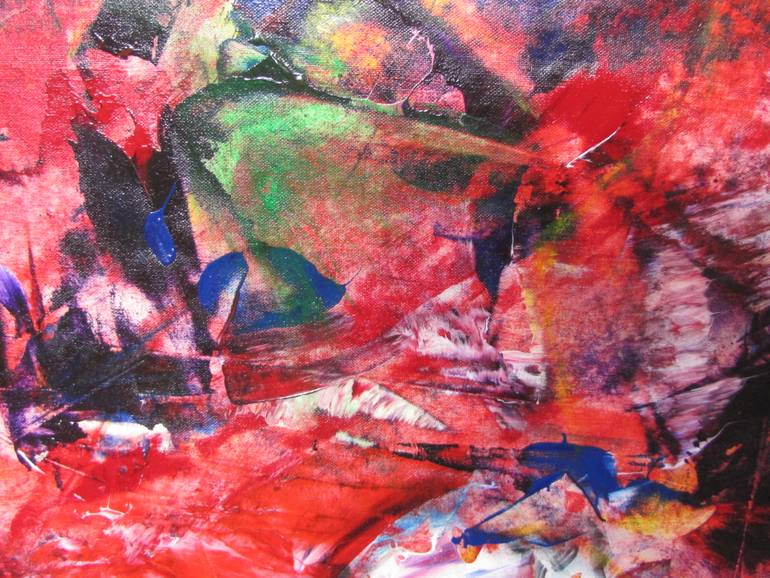 Original Abstract Expressionism Abstract Painting by Dmitri Matkovsky