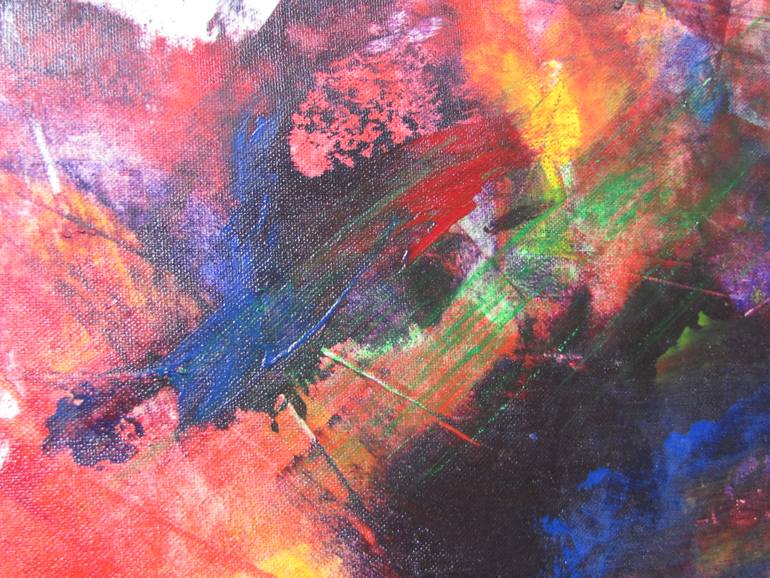 Original Abstract Expressionism Abstract Painting by Dmitri Matkovsky