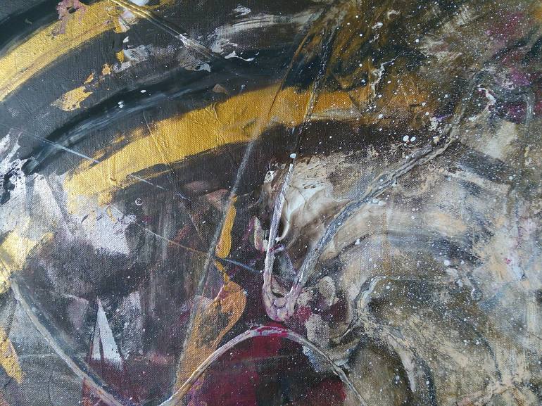 Original Abstract Expressionism Abstract Painting by Dmitri Matkovsky