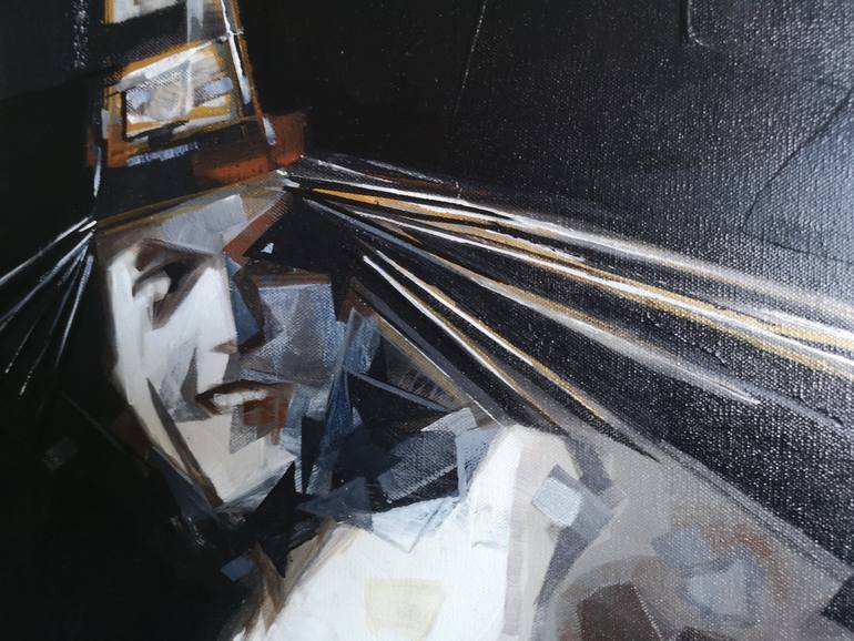 Original Cubism Performing Arts Painting by Dmitri Matkovsky