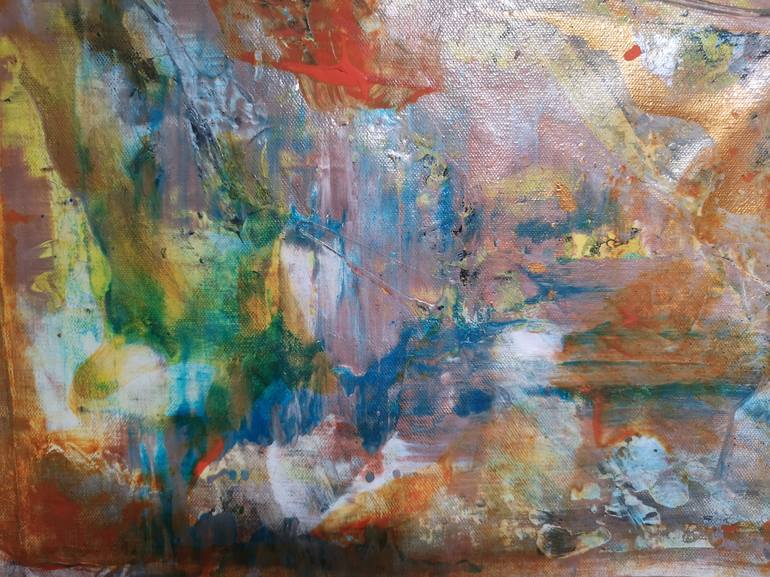 Original Abstract Expressionism Abstract Painting by Dmitri Matkovsky