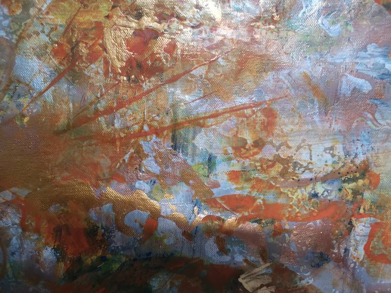 Original Abstract Expressionism Abstract Painting by Dmitri Matkovsky