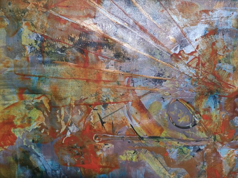 Original Abstract Expressionism Abstract Painting by Dmitri Matkovsky