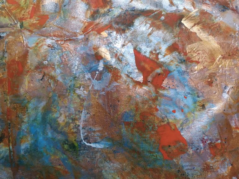 Original Abstract Expressionism Abstract Painting by Dmitri Matkovsky