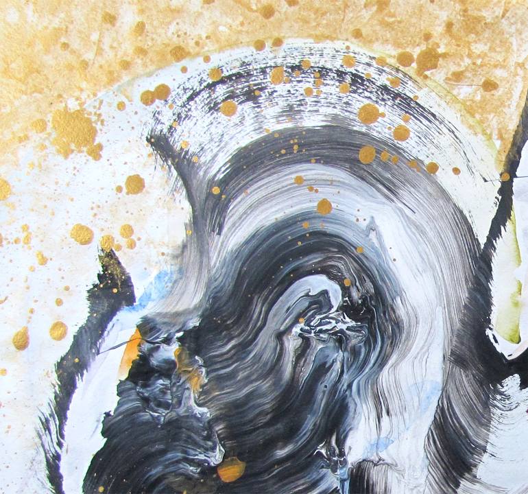 Original Abstract Expressionism Abstract Painting by Dmitri Matkovsky