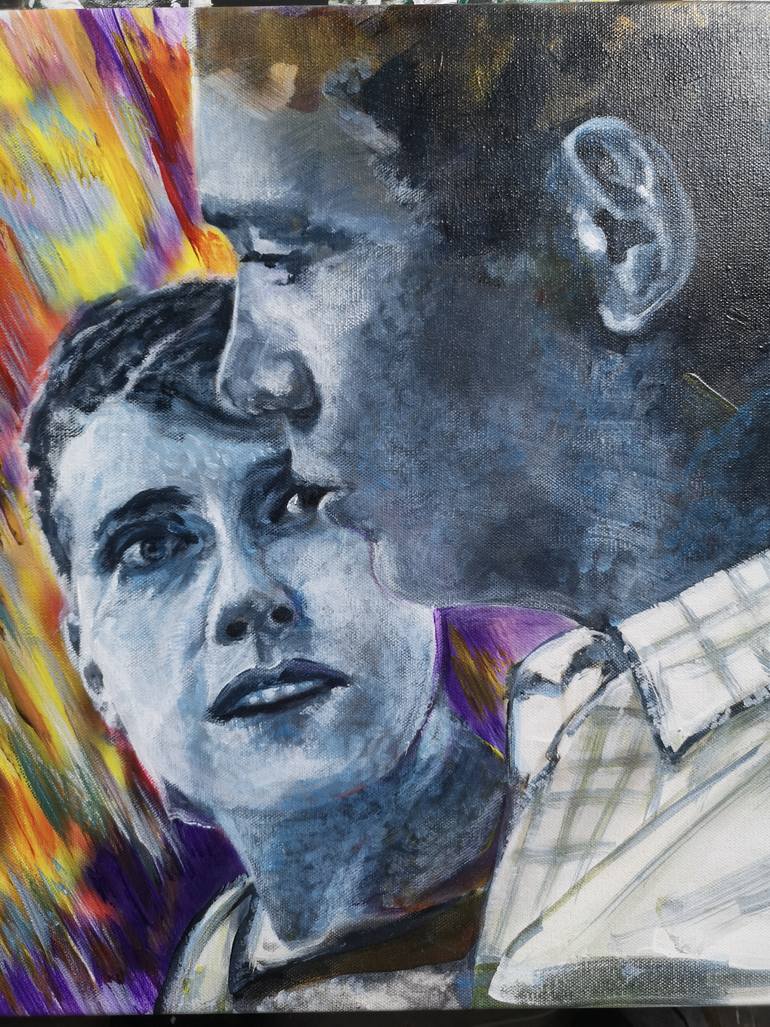 Original Portraiture People Painting by Dmitri Matkovsky