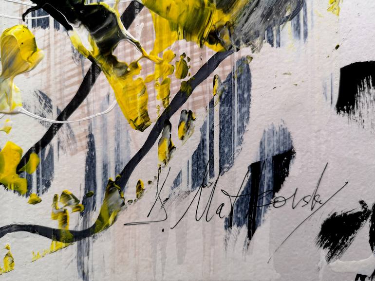 Original Abstract Expressionism Abstract Painting by Dmitri Matkovsky