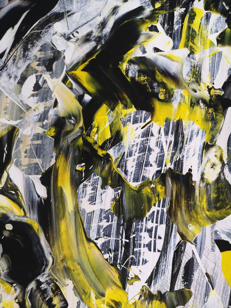 Original Abstract Expressionism Abstract Painting by Dmitri Matkovsky