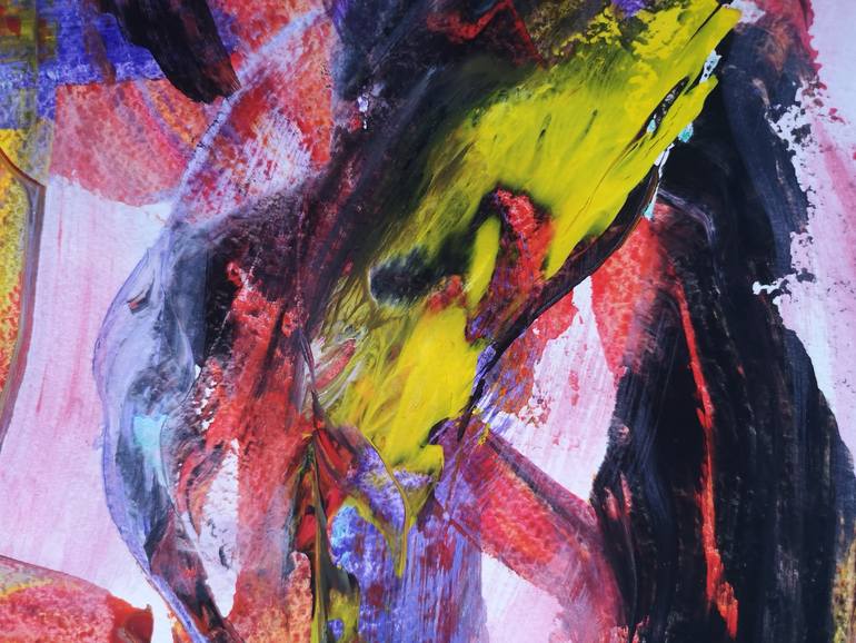 Original Abstract Expressionism Abstract Painting by Dmitri Matkovsky