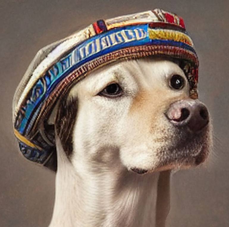 Original Modern Dogs Digital by Dmitri Matkovsky