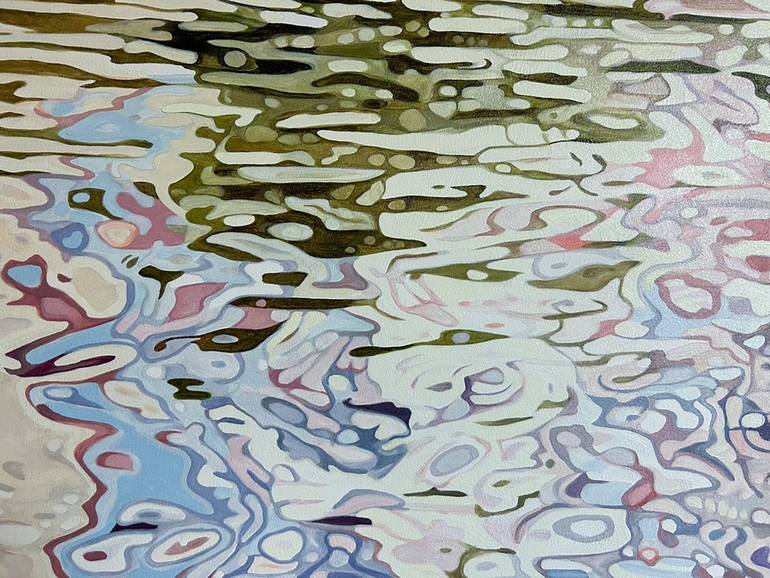 Original Abstract Expressionism Water Painting by Zaan Claassens