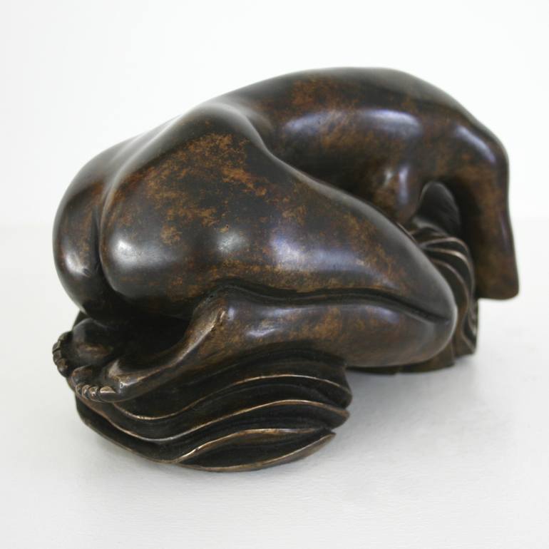 Original Figurative Nude Sculpture by ZAAN CLAASSENS