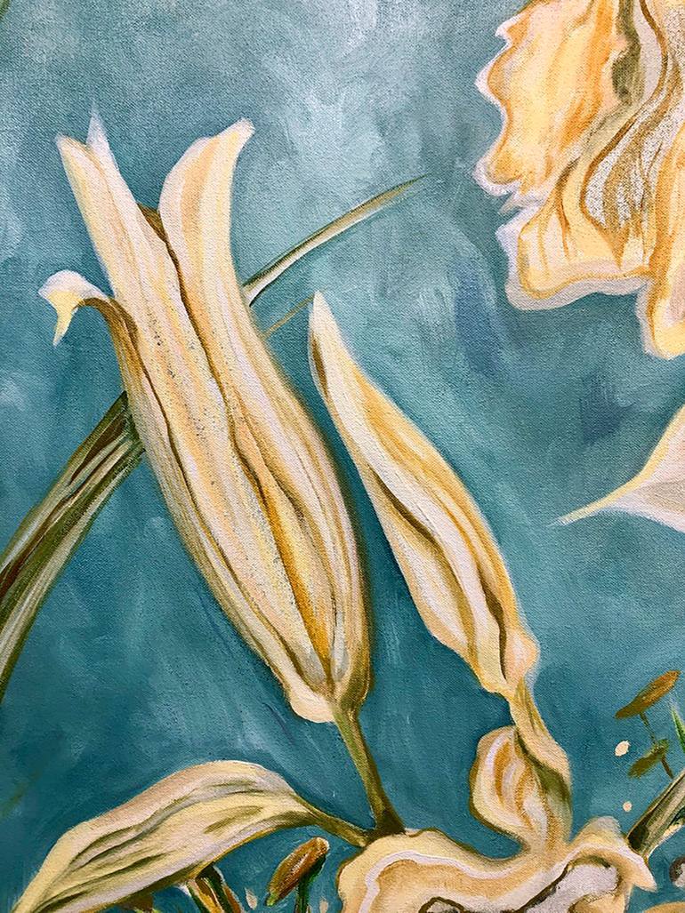 Original Other Floral Painting by Zaan Claassens