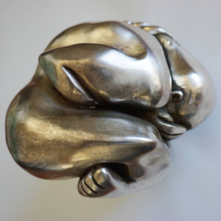 Original Figurative Nude Sculpture by ZAAN CLAASSENS