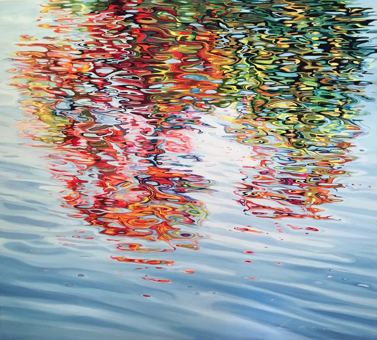 Original Photorealism Nature Painting by ZAAN CLAASSENS