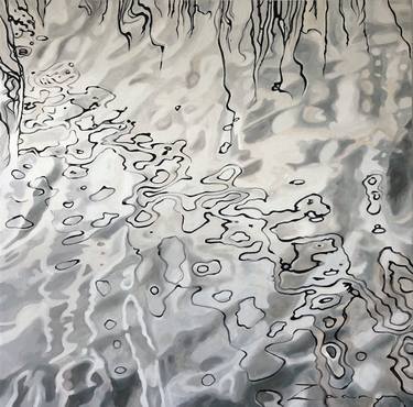 Original Abstract Water Paintings by ZAAN CLAASSENS