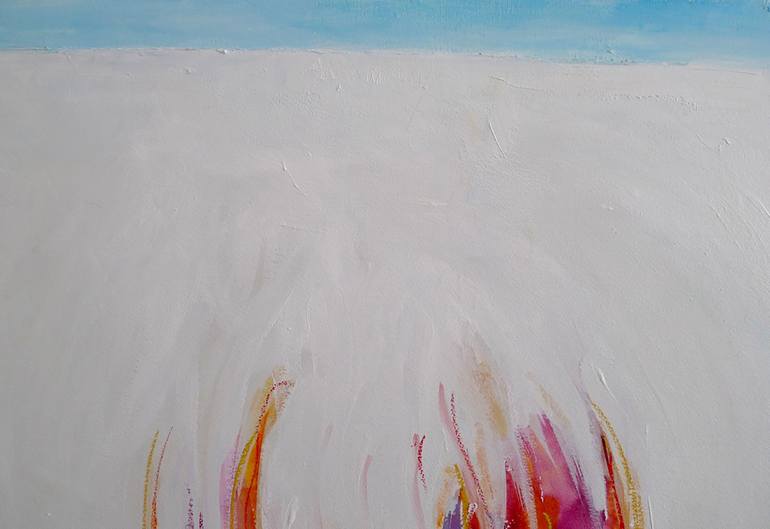Original Abstract Expressionism Landscape Painting by Vincent Dugast