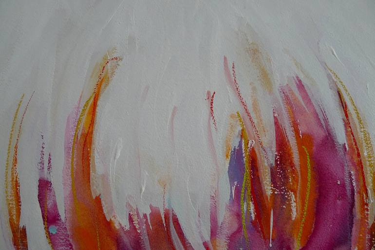 Original Abstract Expressionism Landscape Painting by Vincent Dugast